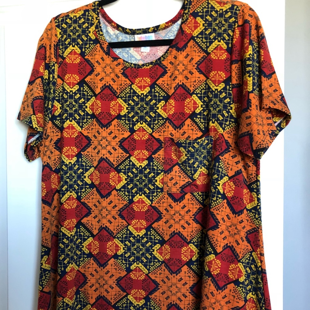 LuLaRoe Carly dress size XL